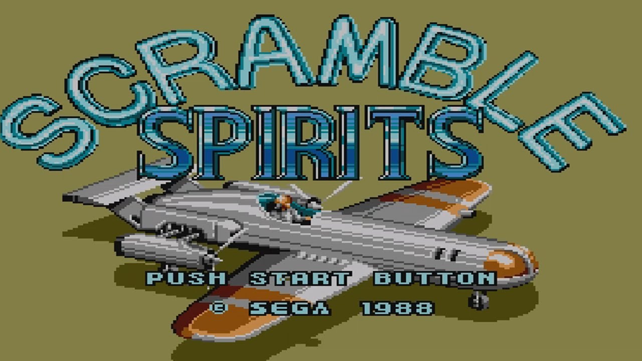 Scramble Spirits - Master System Longplay (2 Players)