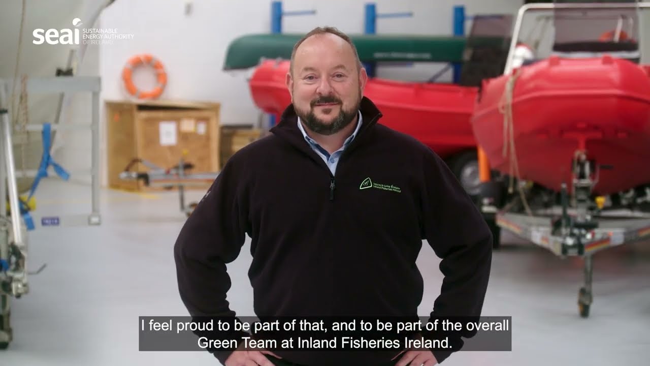 SEAI Energy Awards 2023 Winner &ndash; Public Sector category: Inland Fisheries Ireland