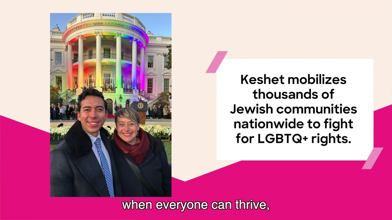 “Keshet is the thing giving me hope right now”