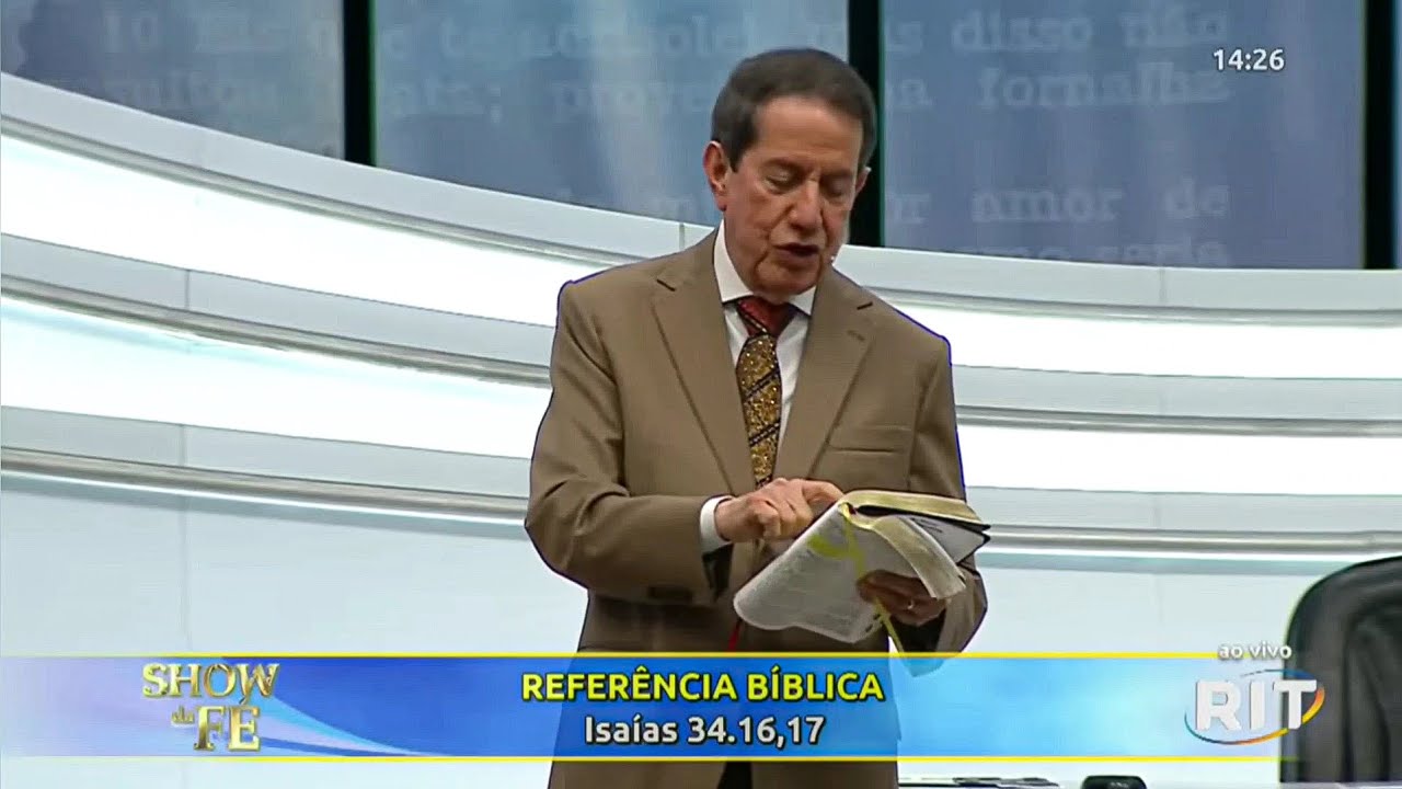 Isaías 34:16-17 | QUANDO DEUS DECRETA O INFERNO SE CALA | Missionário RR Soares 