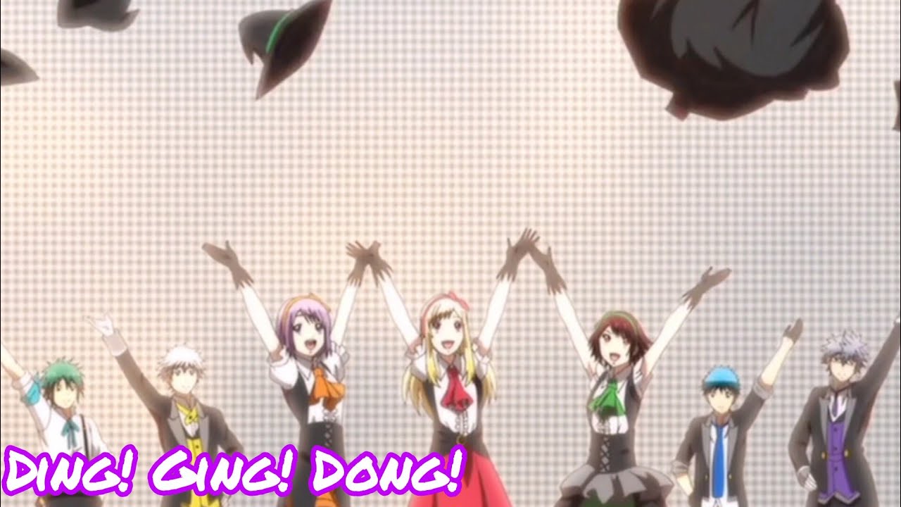 『Lyrics AMV』Yamada-kun to 7-nin Majo OP OVA Full【 Ding! Ging! Dong! 】Sub Indo