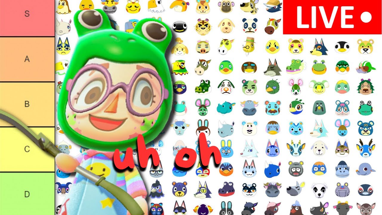 🔴ranking all the villagers because why not