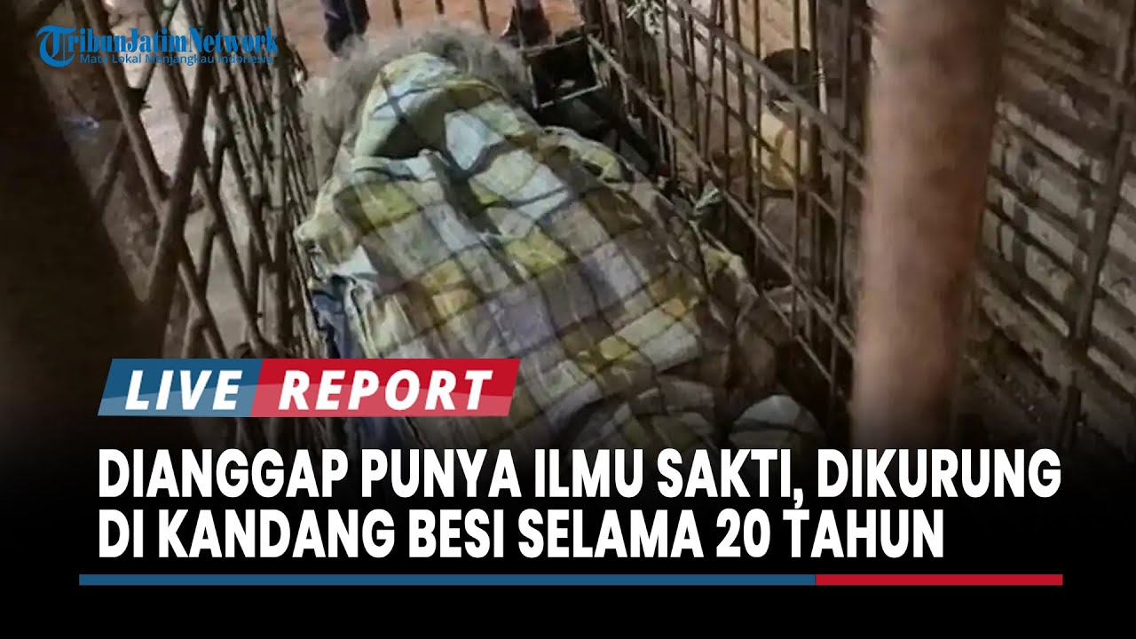 20 Tahun Mbah Kirno Dikurung di Kandang Besi karena Dianggap Punya Ilmu Sakti, Minum Oli 1 Liter