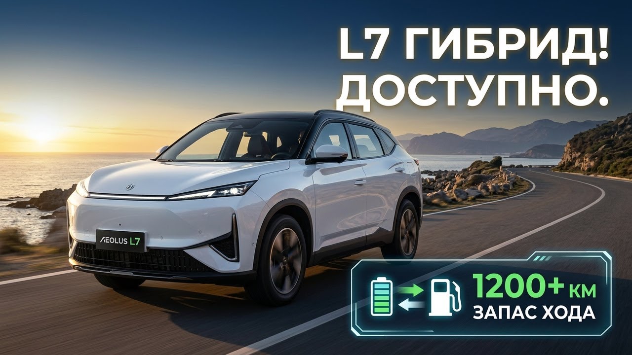 Доступный гибрид Dongfeng Aeolus L7 | FengShen 4DHT
