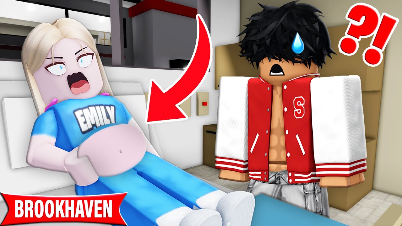 ONLINE DATER TROLLEN, ABER EMILY ist SCHWANGER in BROOKHAVEN! (Roblox Brookhaven 🏡RP|Story Deutsch)