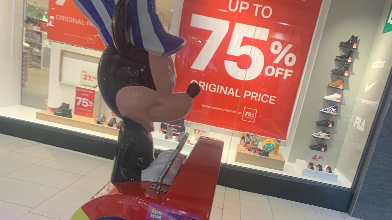 EMT Mickey Mouse train kiddie ride