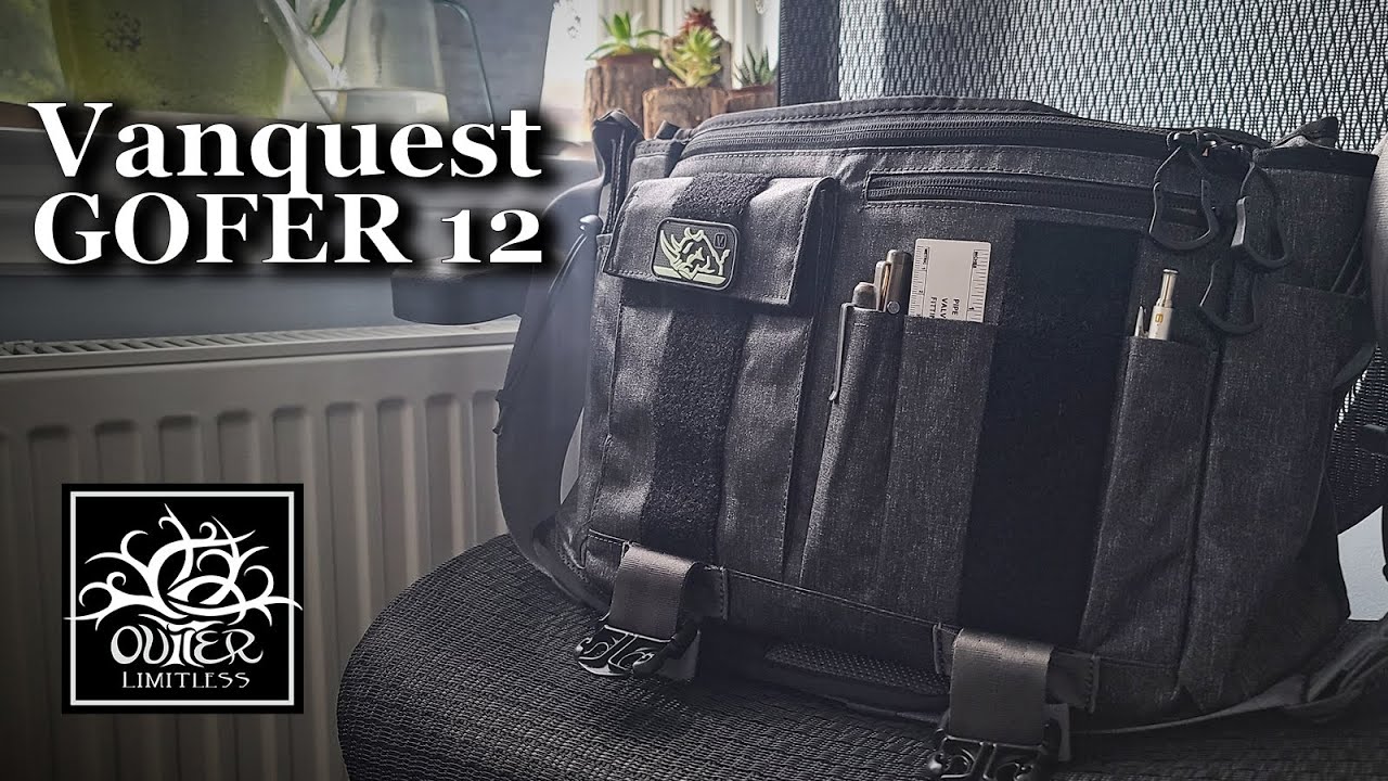 Vanquest GOFER 12 Messenger Bag: EDC Functionality, Quality, and Durability!!