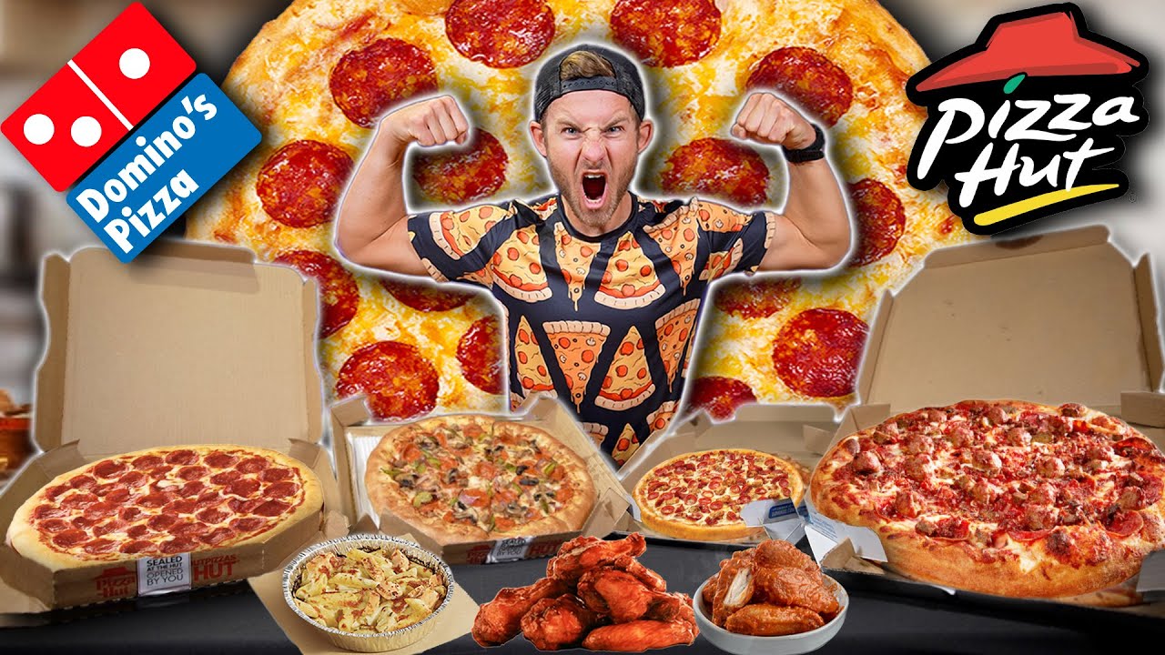 THE CLASH OF THE CALORIES! (PIZZA HUT VS. DOMINOS)