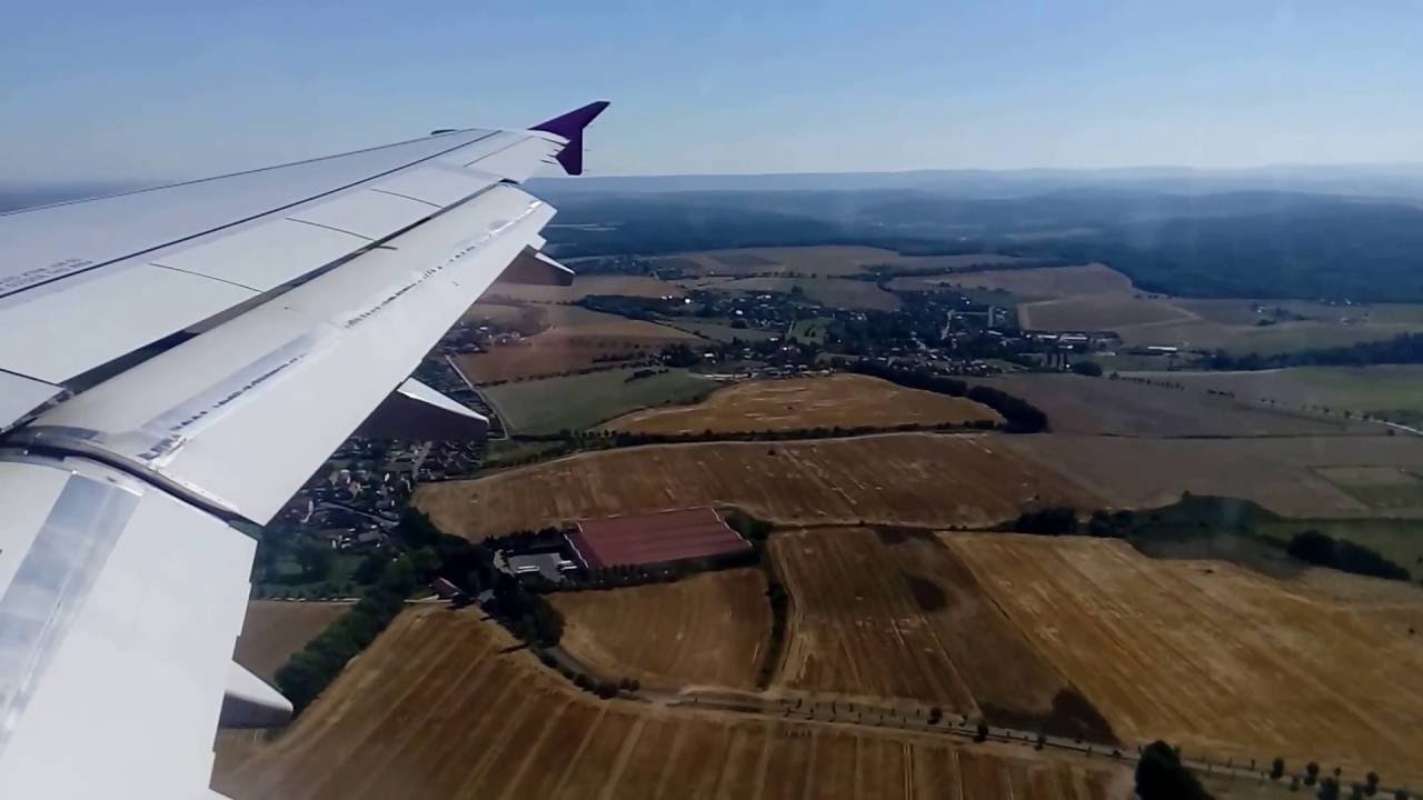 Landing at PRG - A320-232 - TLV-PRG - 