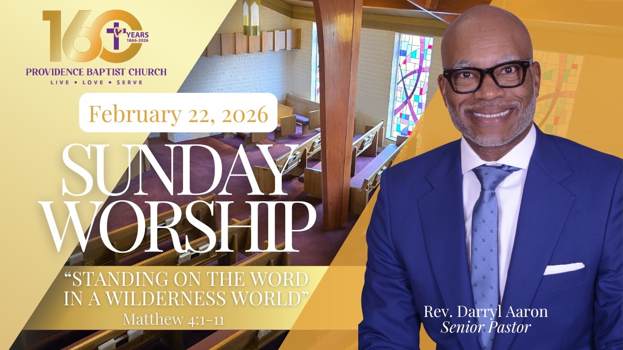 Sunday Worship Service - Providence Baptist Church