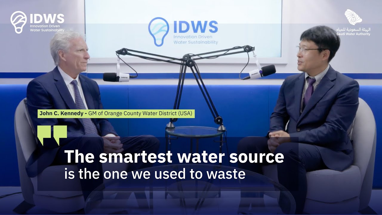 How Orange County Turned Wastewater into Water Securityكيف حولت مقاطعة أورنج مياه الصرف إلى أمن مائي