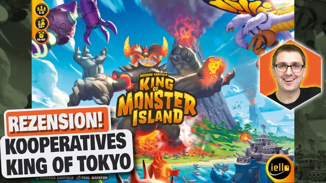 King of Monster Island - Die kooperative Version von King of Tokyo! - Test