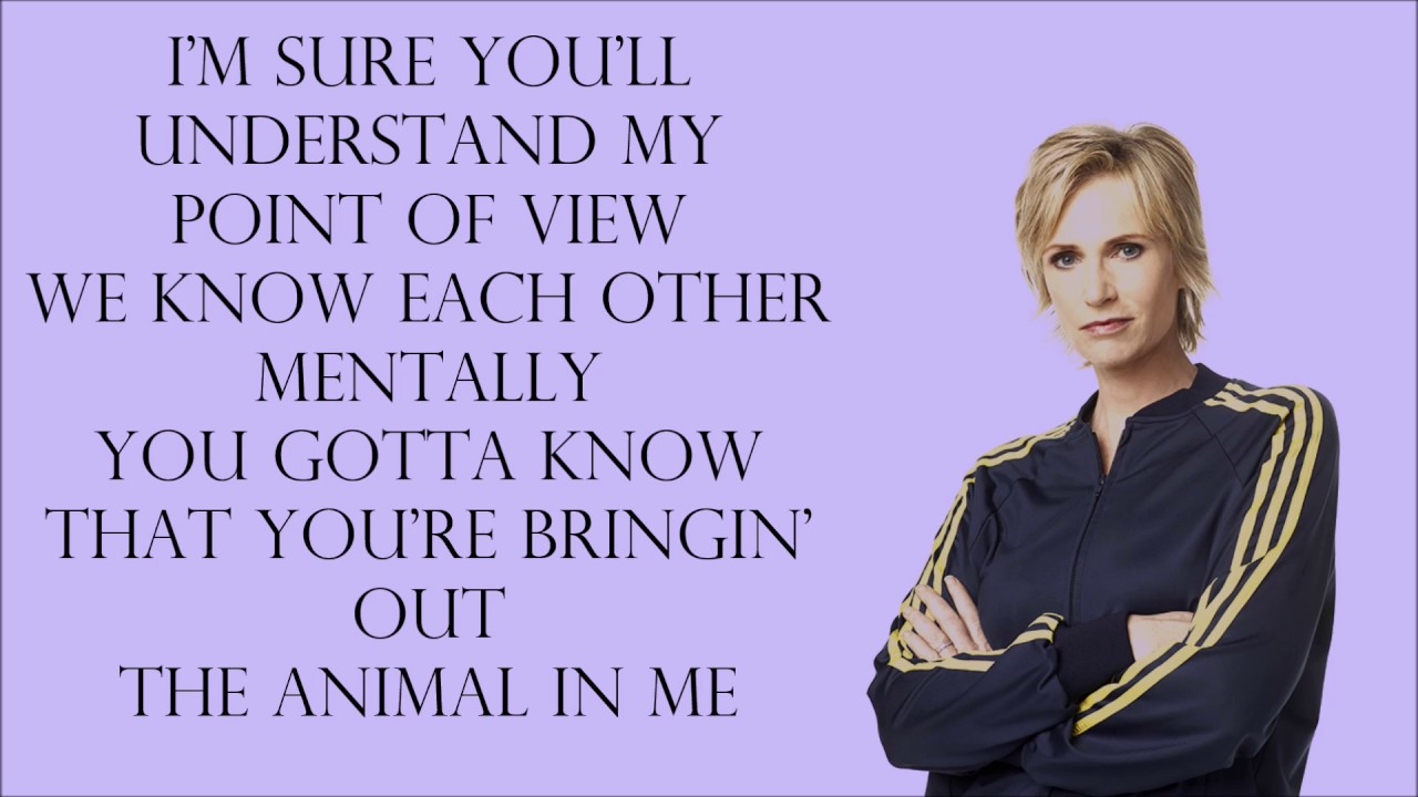 Glee 1x17 - Physical [with lyrics]
