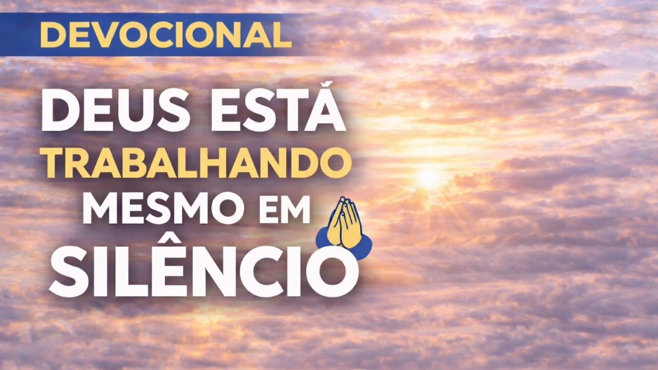 DEUS ESTÁ NO CONTROLE , MESMO QUANDO VOCÊ NÂO VÊ.#devocional #oração #deuscuidademim 
