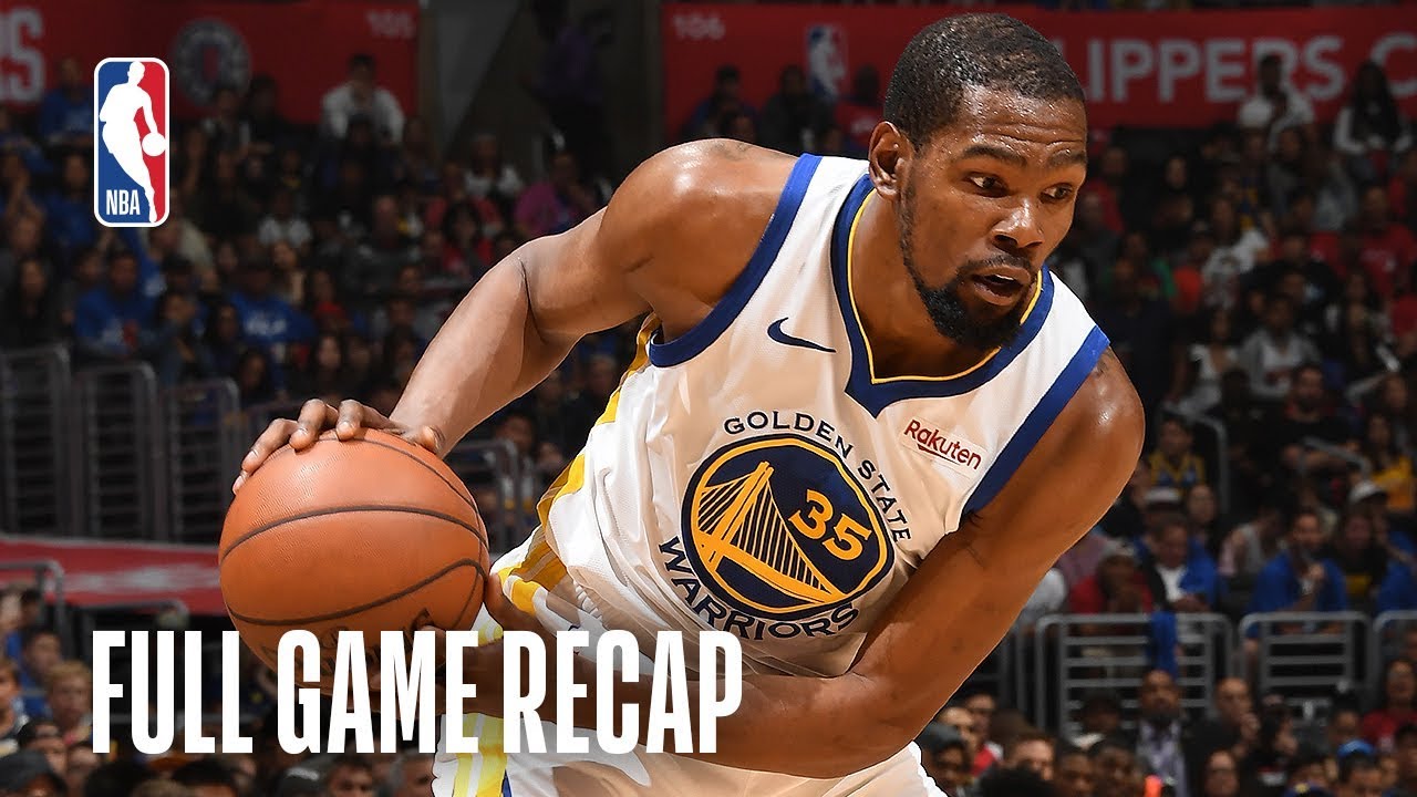 WARRIORS против CLIPPERS | Кей Ди и Клэй разгораются в Лос-Анджелесе | Игра 4