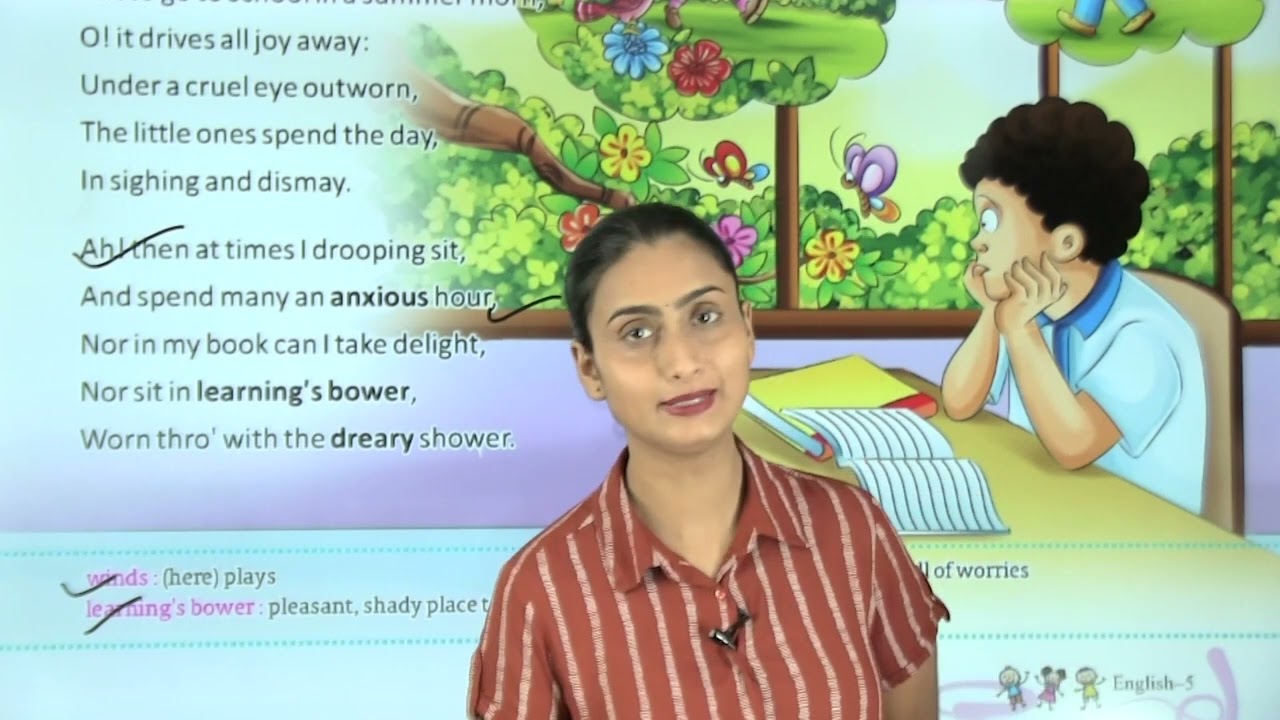 Ch 19 | Jophiel Books | English | Class 05 | The School Boy | For children