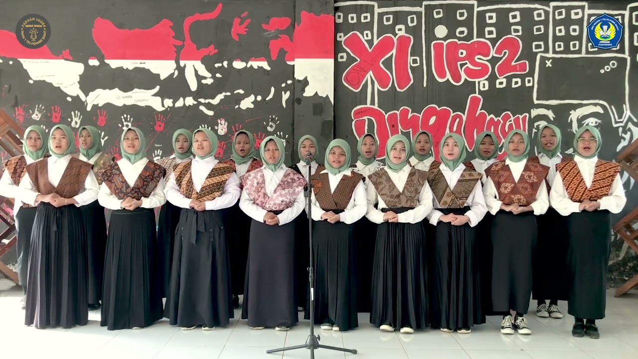 MANUK DADALI | Paduan Suara Gema Nada - SMAN 1 Telukjambe Barat