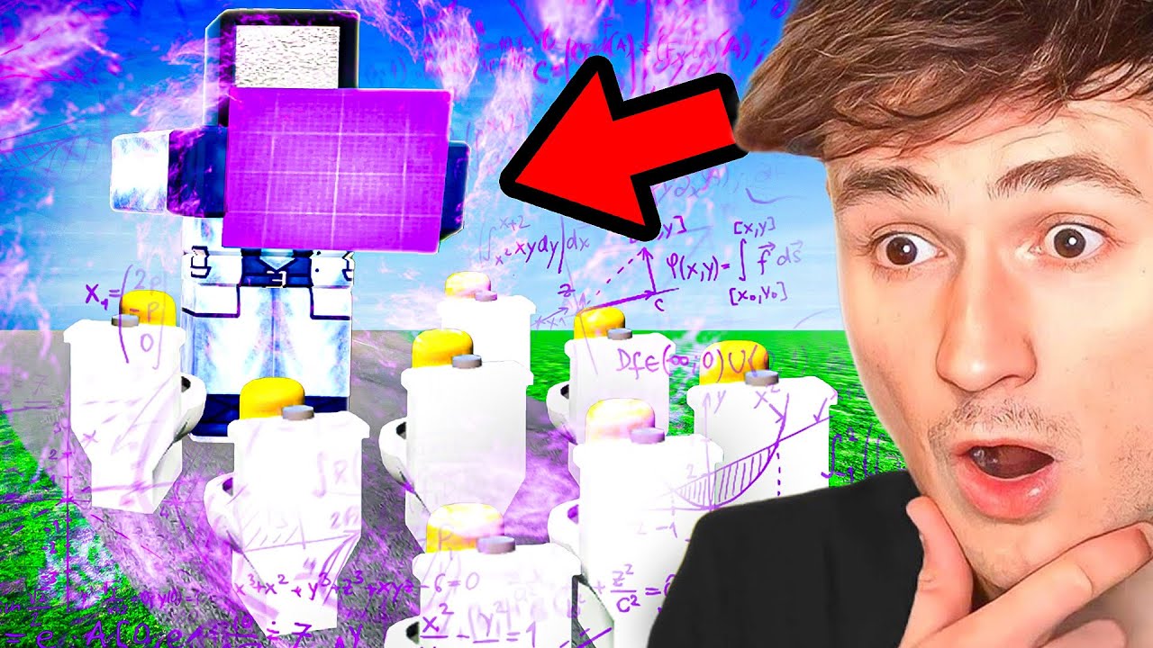Upgrading Scientist Tv Man to Max Level! (Tower Defense)