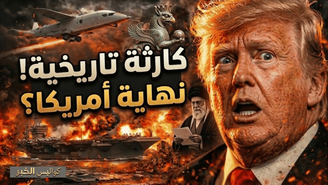صدمة في واشنطن: خسائر أمريكية ضخمة واشتـعال حاملة الطائرات فورد والمرشد الجديد يتوعد ترامب!