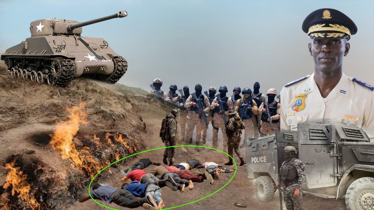Gad jan Bandi sa yo mouri! Etazini di Touye tout, Lapolis masakre plizyè, Brigadye dwe remèt Zam