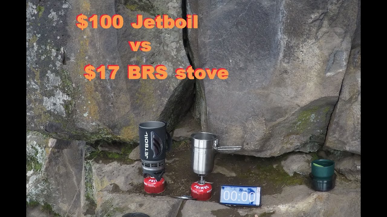Jetboil vs BRS stove comparison