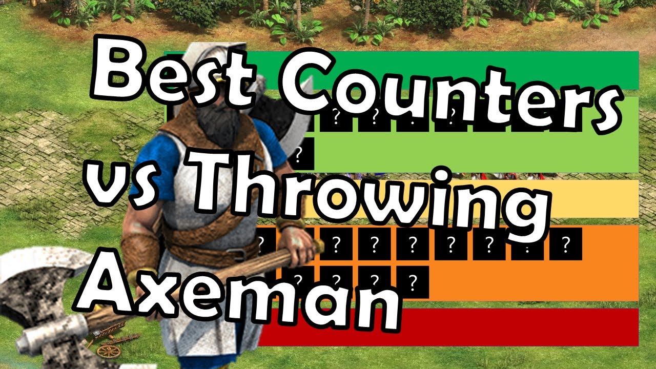 ELITE THROWING AXEMAN | Best Unique Counters | Tierlist | Age of Empires 2
