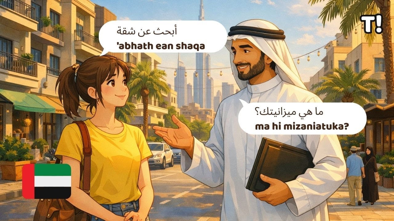 3 квартиры в Dubai, 1 выбор | Учите арабский с реальными диалогами