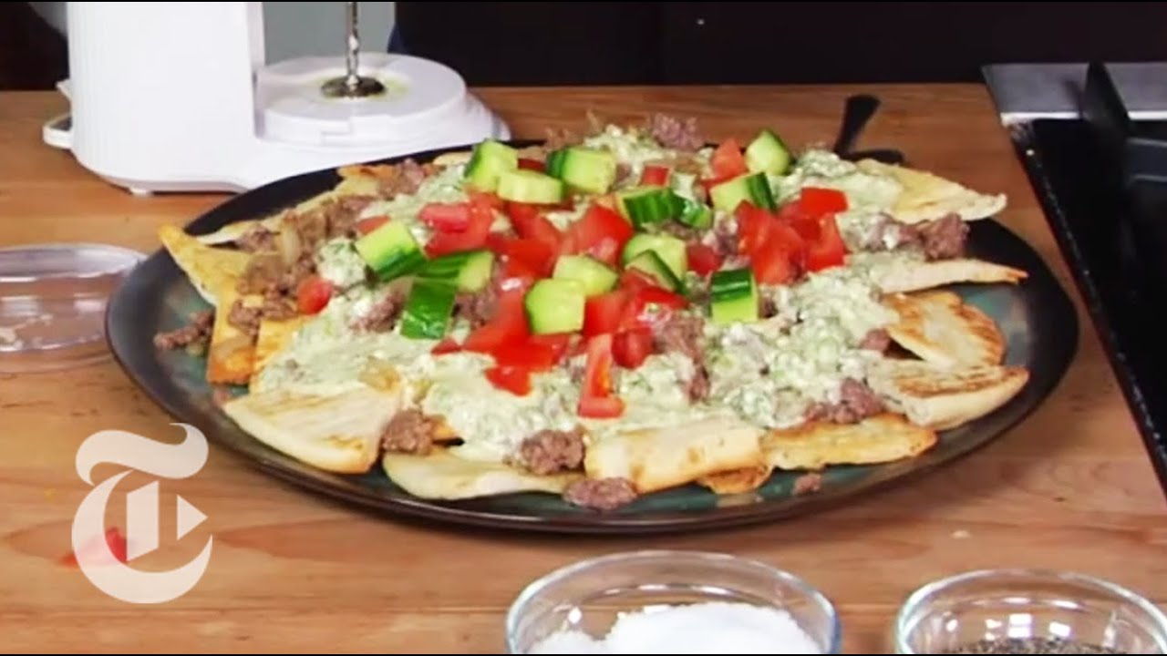 Greek 'Nachos' with Feta Drizzle - Mark Bittman | The New York Times