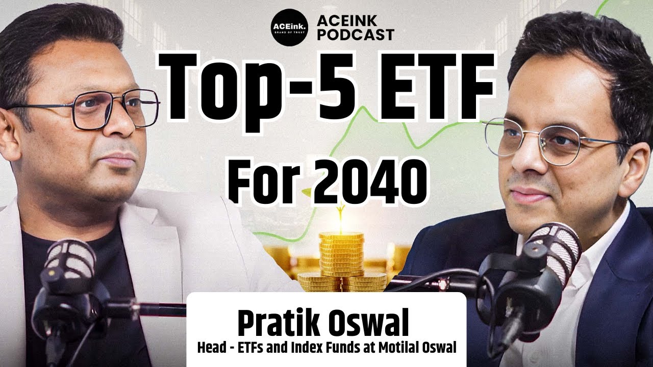 Top 5 ETFs for 2040 | Picking ETF's for Long-Term| Passive Investing Masterclass | Pratik Oswal