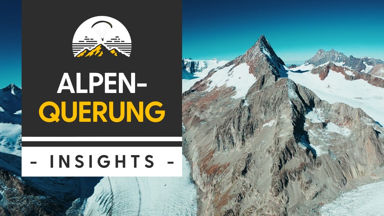 When Dreams Come True - emotionale Alpenquerung mit dem Gleitschirm! (Kommentiert)