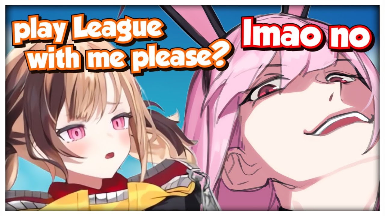 Gigi's Hilarious Attempt at Trying to Get Calli to Play League of Legends with Her