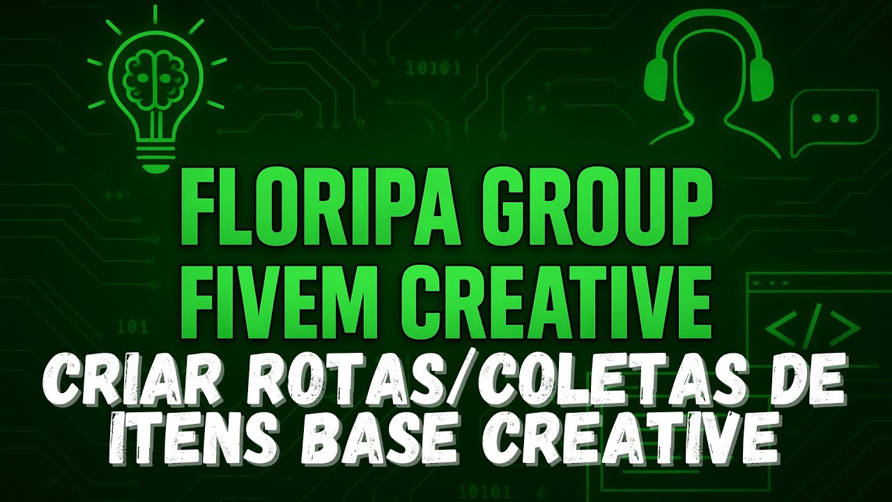 🚀 Como configurar rotas na Base Gr&aacute;tis Creative no GTA FiveM