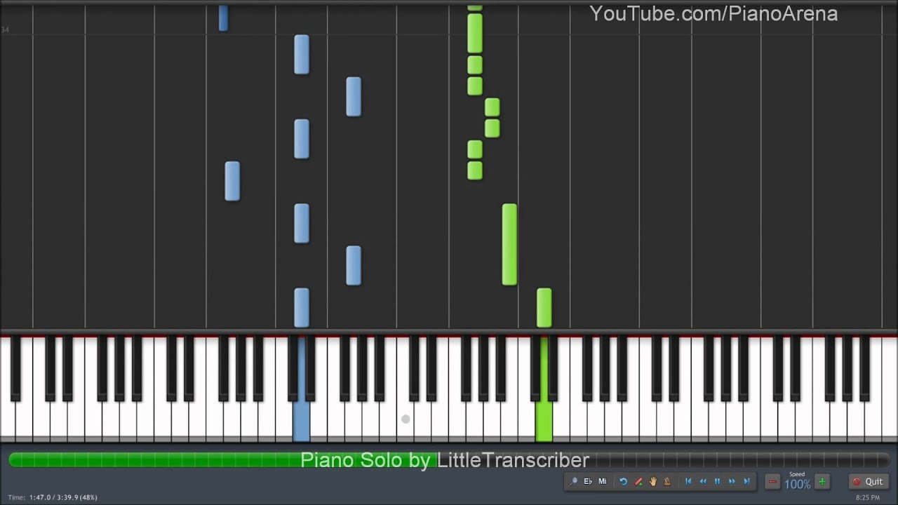 Taylor Swift - Eyes Open (Piano Cover) by LittleTranscriber