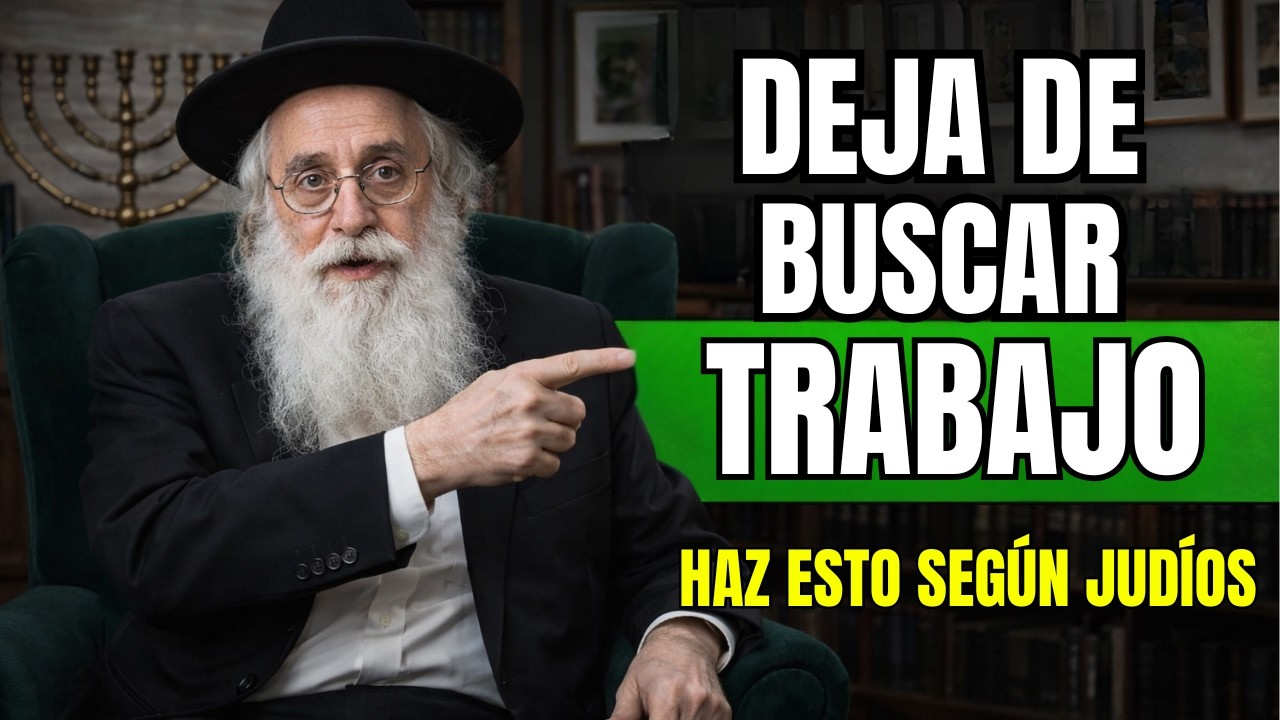 Cómo Prosperar en los Negocios SIN Buscar Trabajo 💰 | Secreto Judío que Enseña un Rabino Millonario