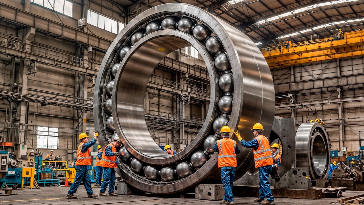 600 MILLIONS de Roulements / An : Le SECRET de Fabrication Ultra-Pr&eacute;cis (Sans Eux, Pas de Voiture !)