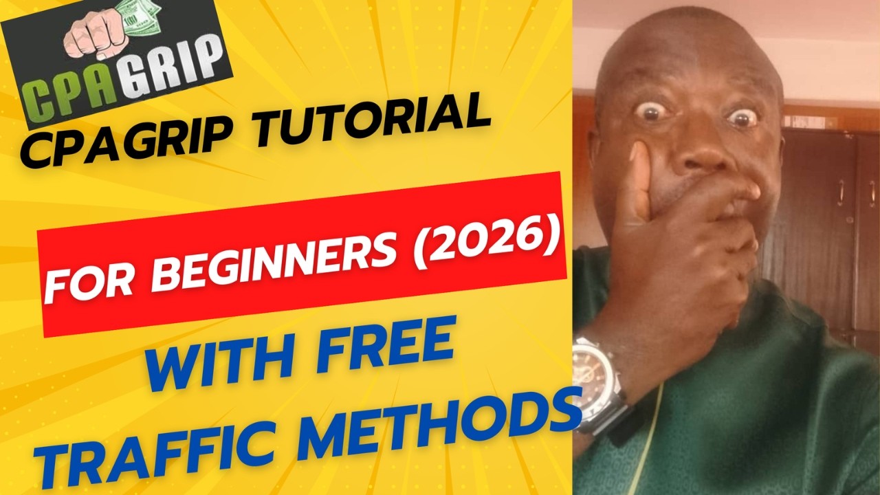 CPAGrip Tutorial for Beginners (2026): How to Start Earning Step by Step
