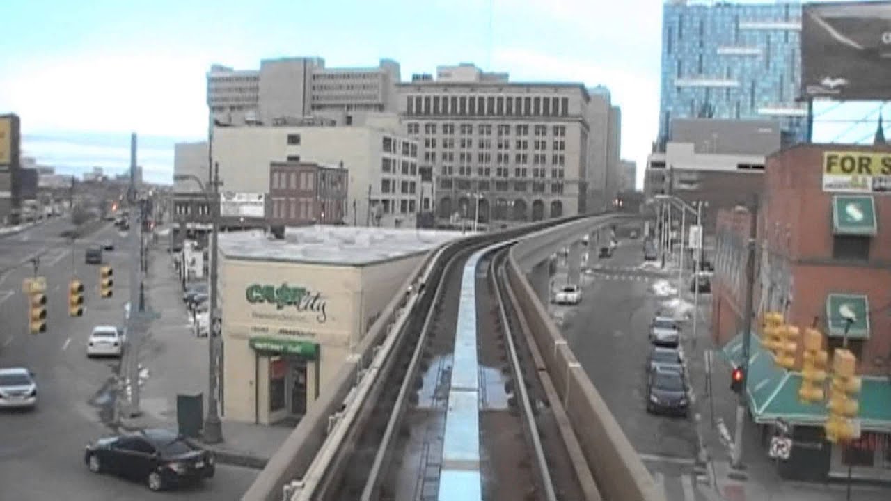 Detroit People Mover (Tim Hortons), 03-05-2013