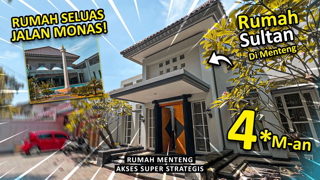 REVIEW RUMAH SELUAS JALAN MONAS | JARANG ADA RUMAH DI MENTENG SEBAGUS INI !
