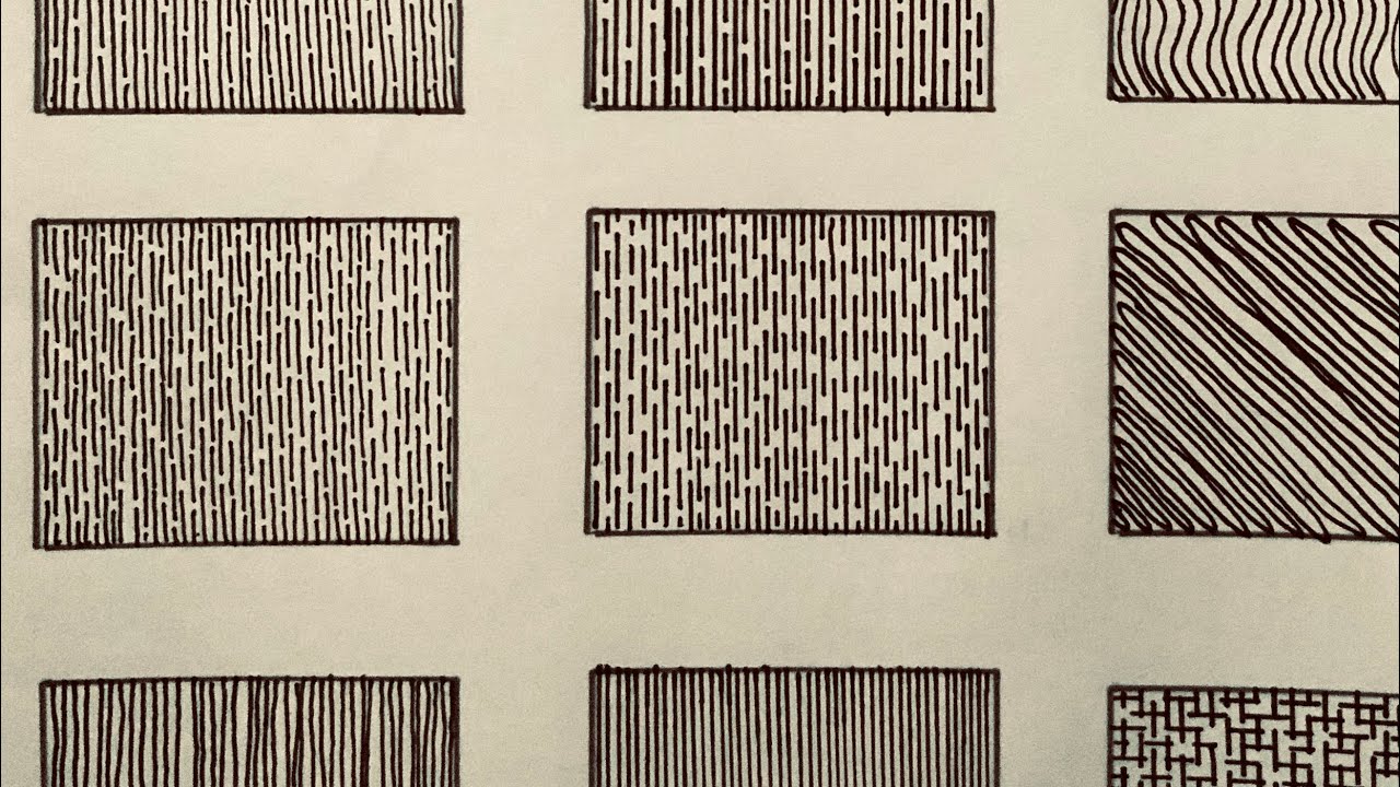 ZENTANGLES: traits pointillés lignes exploration exercices entraînement apprendre facile