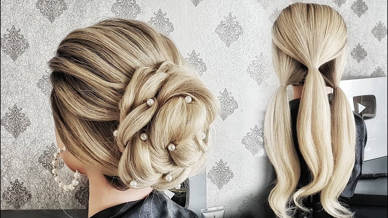 PENTEADO FÁCIL E RÁPIDO 1/ WEDDING HAIRSTYLES/свадебные прически.