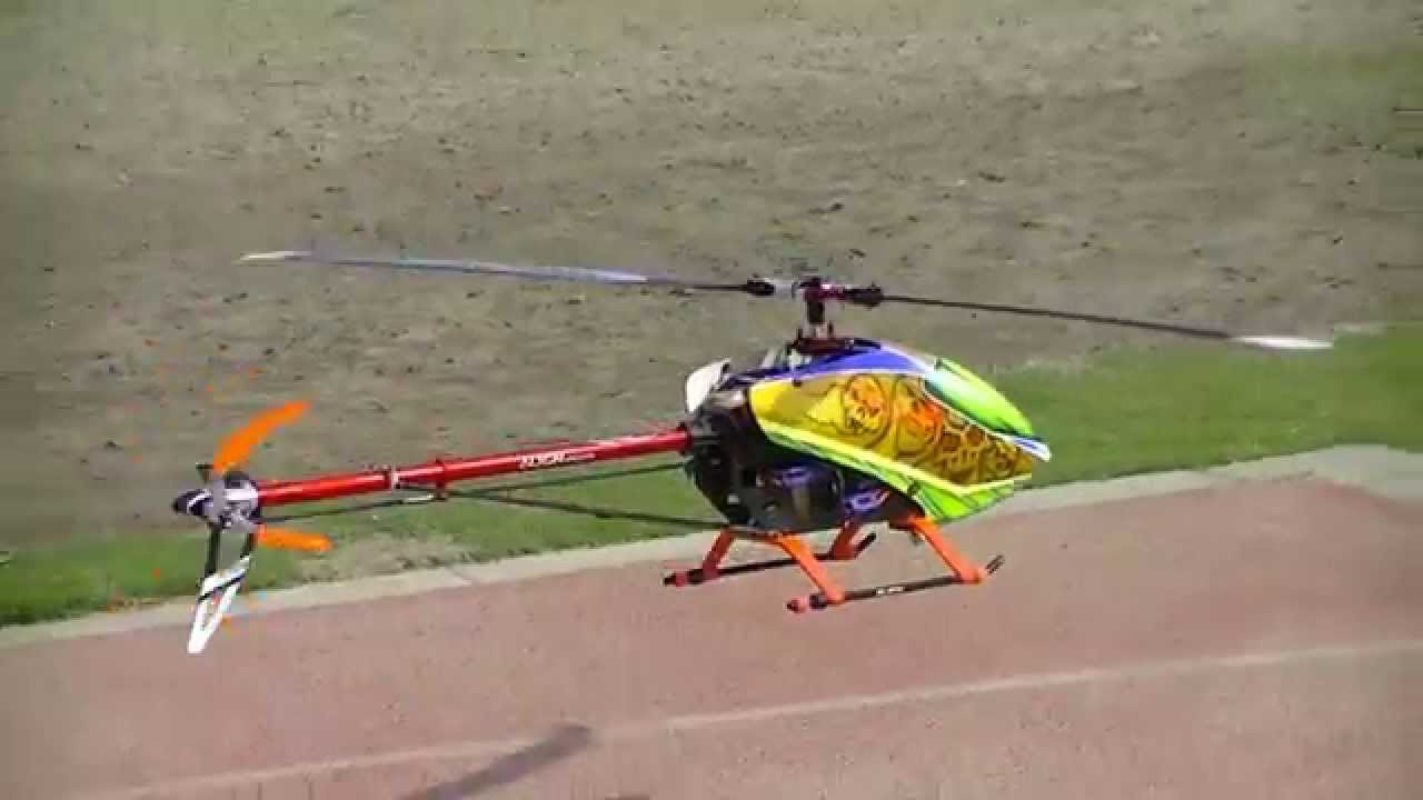 Rc Helicopter Align Trex 600L Pro Dominator Full size K-bar super stable maiden