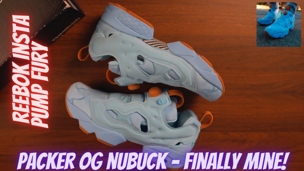 Reebok Insta Pump Fury - Packer Nubuck - Finally In The Collection!
