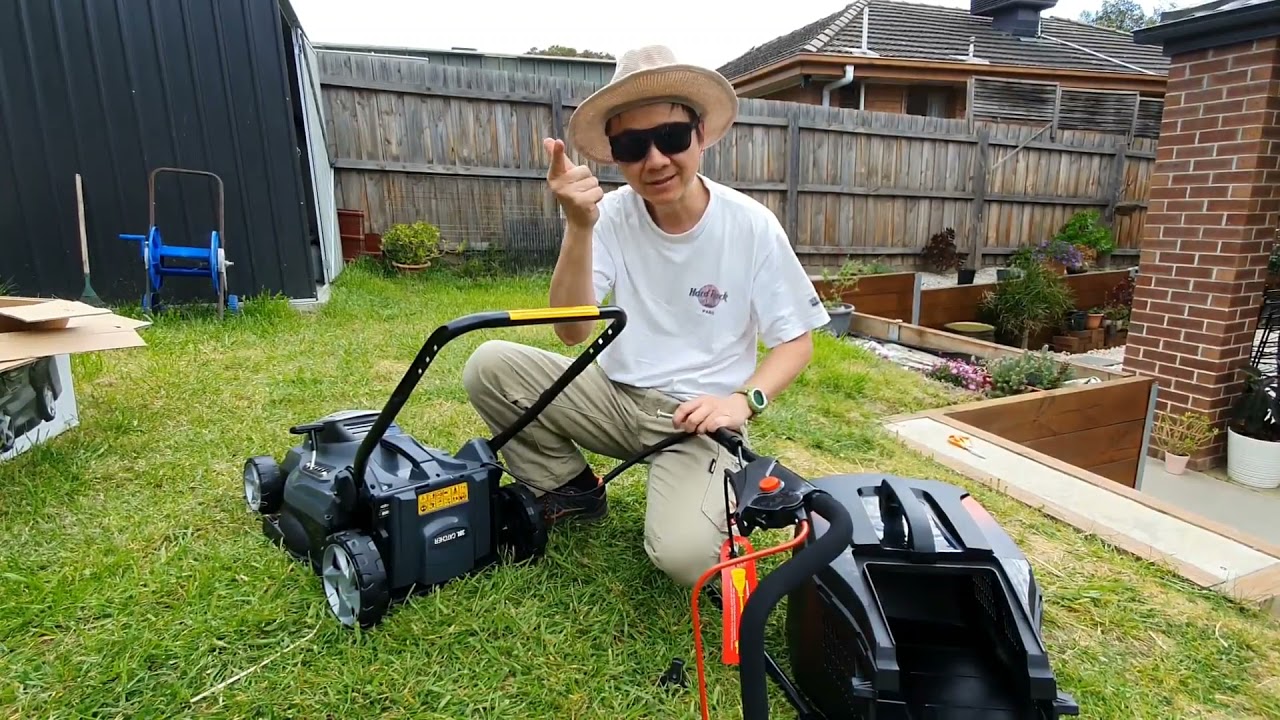 Ozito 1500W Electric (corded) lawn mower ELM-1545 ... unbiased review.