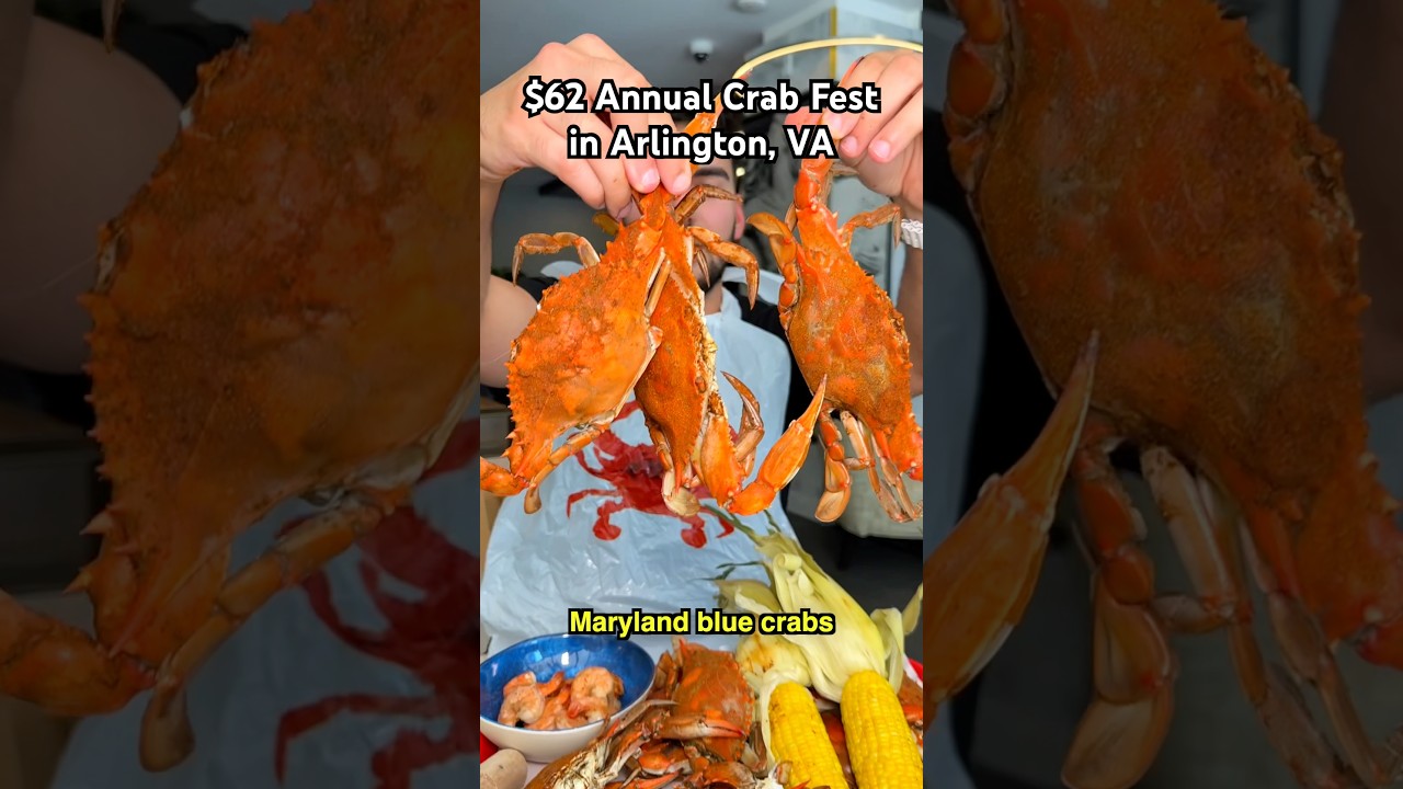 Annual Crab Fest at Hyatt Centric Arlington #dcspot #arlingtonva #seafood #foodie #crab