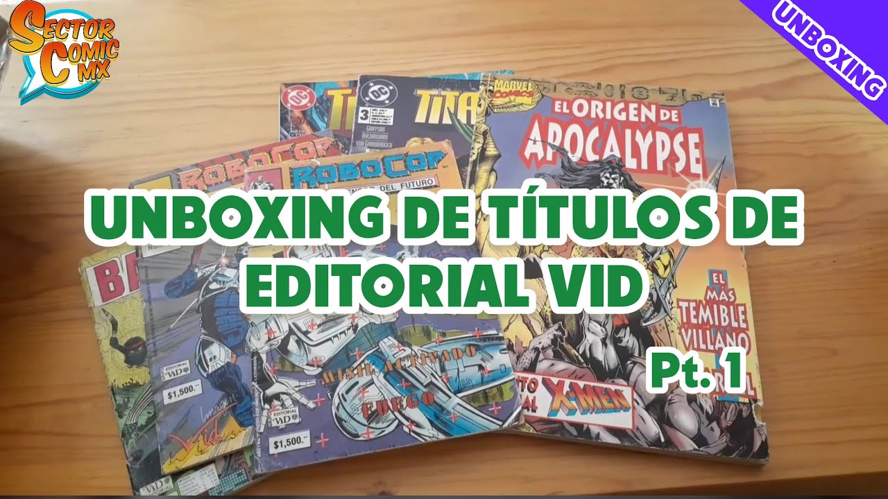 UNBOXING T&Iacute;TULOS EDITORIAL VID - Pt. 1