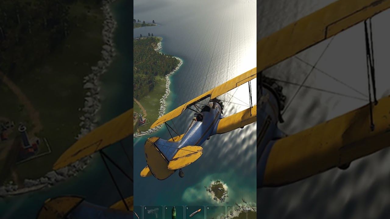SCUM 0.9 Gameplay - How NOT to land a Plane. #scum #scumgame #survival