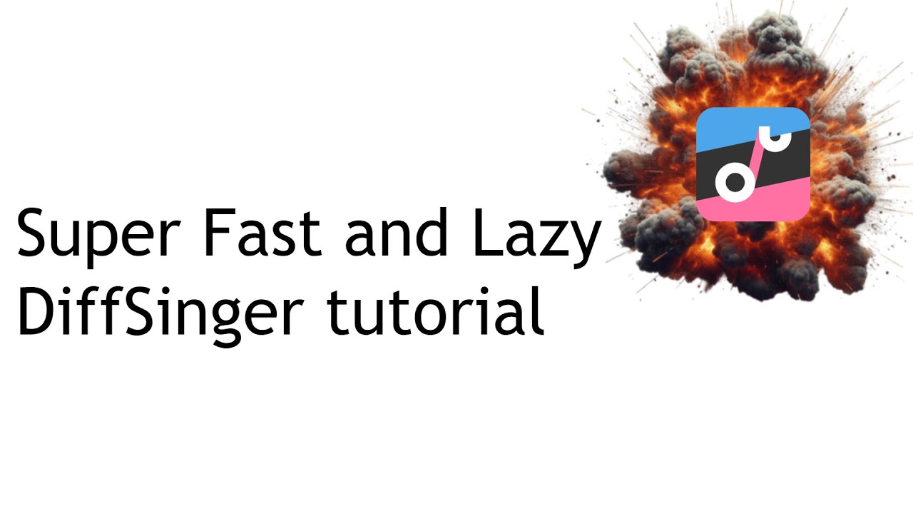 (old, check comments pls) super quick and lazy diffsinger tutorial