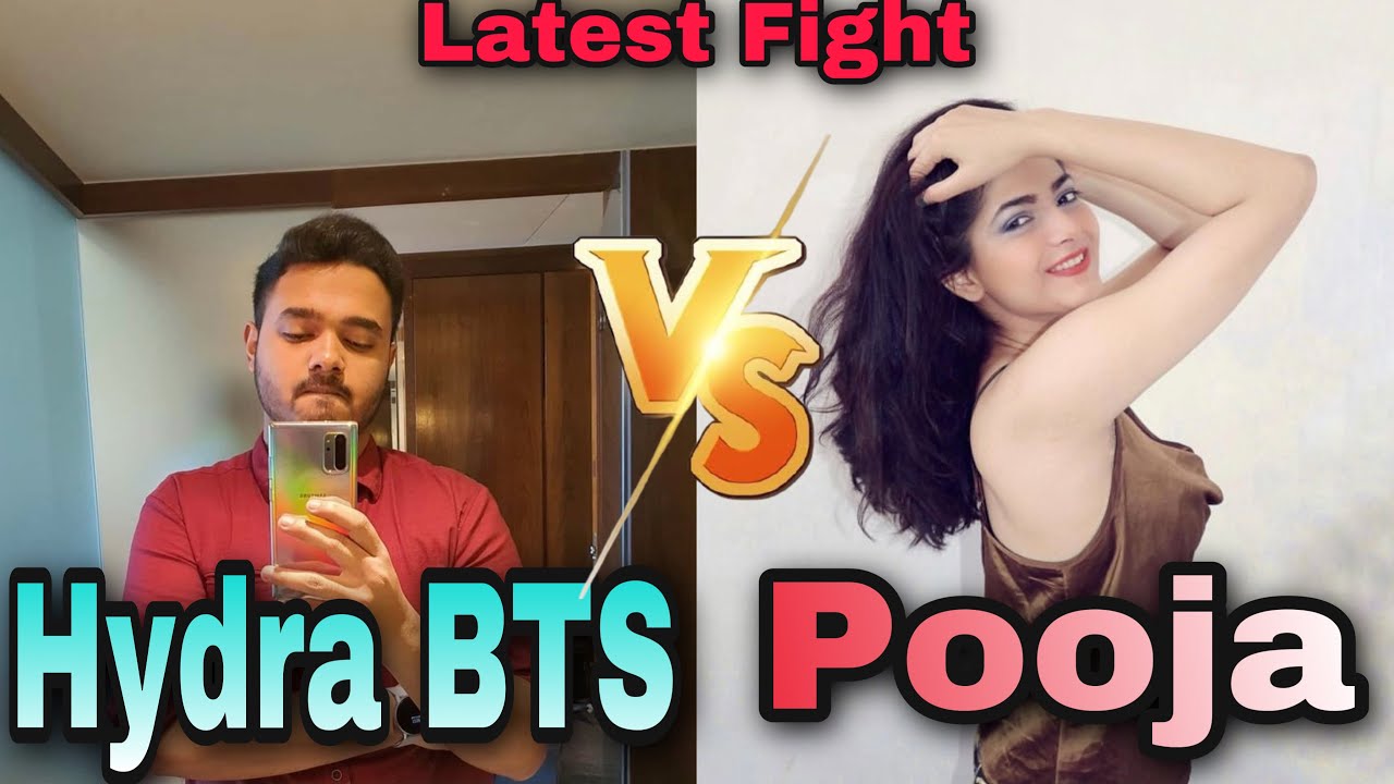 Hydra BTS VS Pooja khatri Latest Hot Drop Intense Fight | Hydra BTS VS Pooja Latest Fight | BGMI