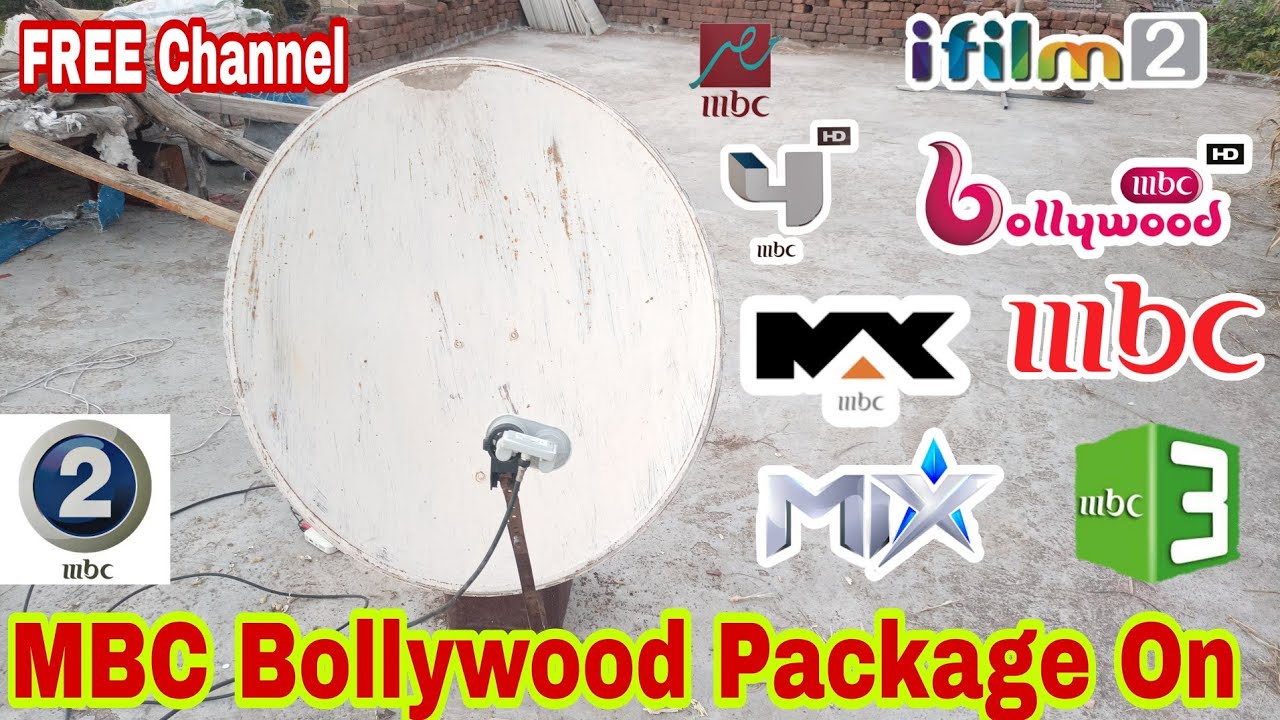 MBC Bollywood package On Badrsat 26&deg;E 2 Feet Dish Setting | mbfreedish