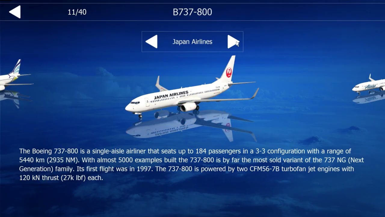 Aero fly 4 new 737-800, all 70 liveries'